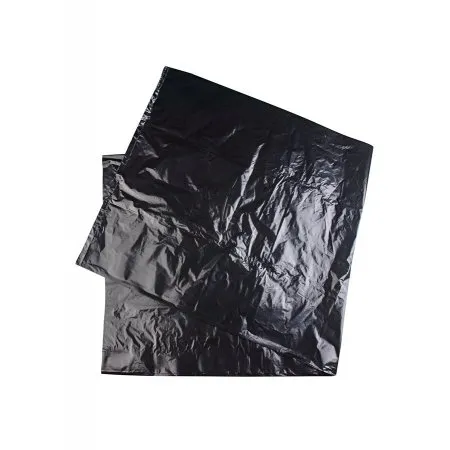 Мешки для мусора 70×110 см (+20 см), 80 мкм, ПВД, 180 л, черный
