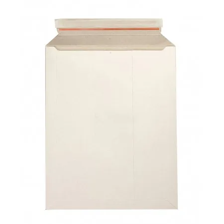 Конверт из картона 29,5×37,5 см, А4++, с клеевым клапаном, белый