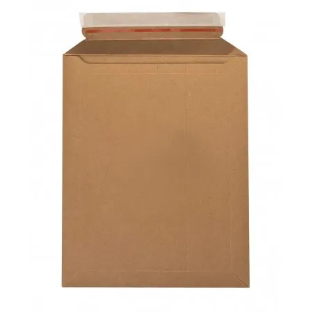 Конверт из картона 24×31,5 см, А4, с клеевым клапаном, коричневый